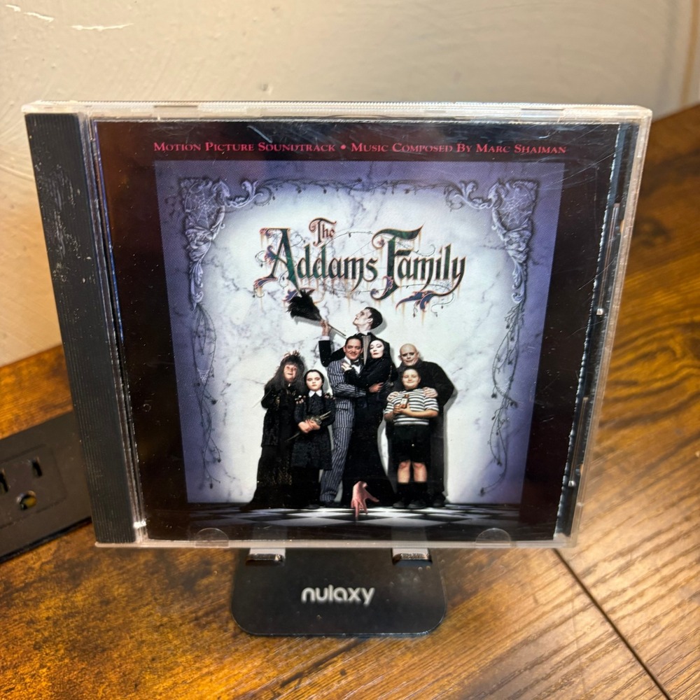 The Addams Family Motion Picture Soundtrack CD 1991 Marc Shaiman Score OST